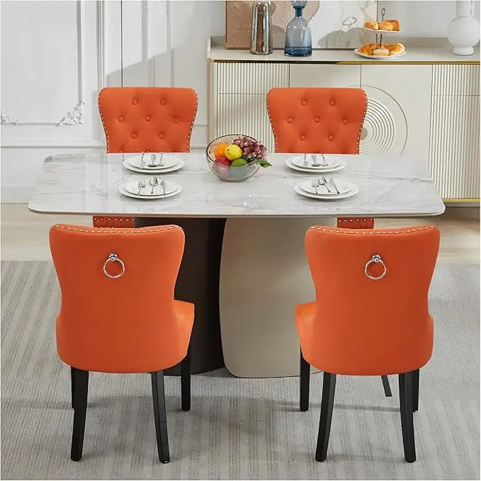 Velvet Dining Chairs Set of 4