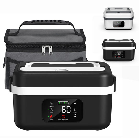 1L Stainless Steel Wireless Electric Insulated Lunch Box