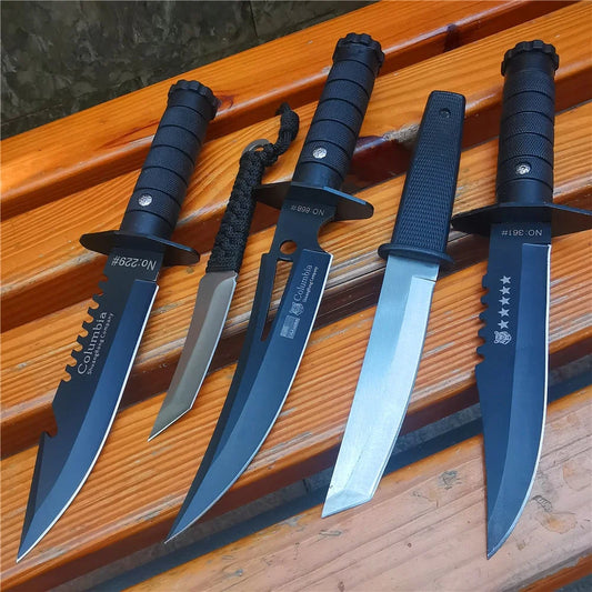 Fixed Blade Stainless Steel Outdoor Survival Camping Knife