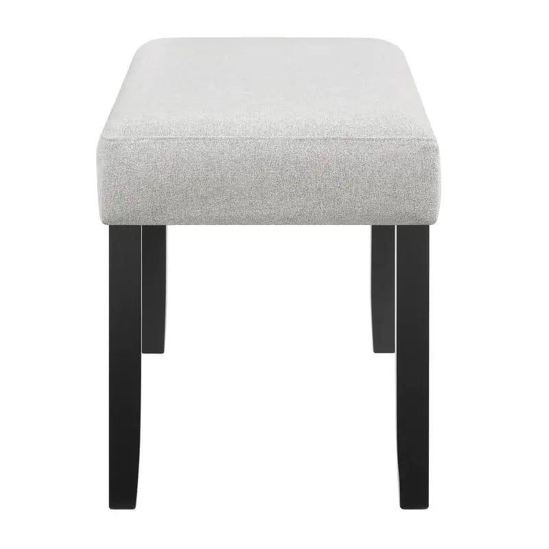 6-Pc Dining Set, White Rectangular Marble Tabletop