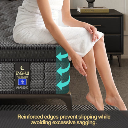 Gel Memory Foam Hybrid Pocket Spring Mattress Medium Firm