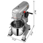 15-30L Electric Dough Machine Stainless Steel Commercial Stand Mixer