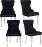 Velvet Dining Chairs Set of 4