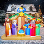 6.5 ft Christmas Inflatable Nativity Scene Angel