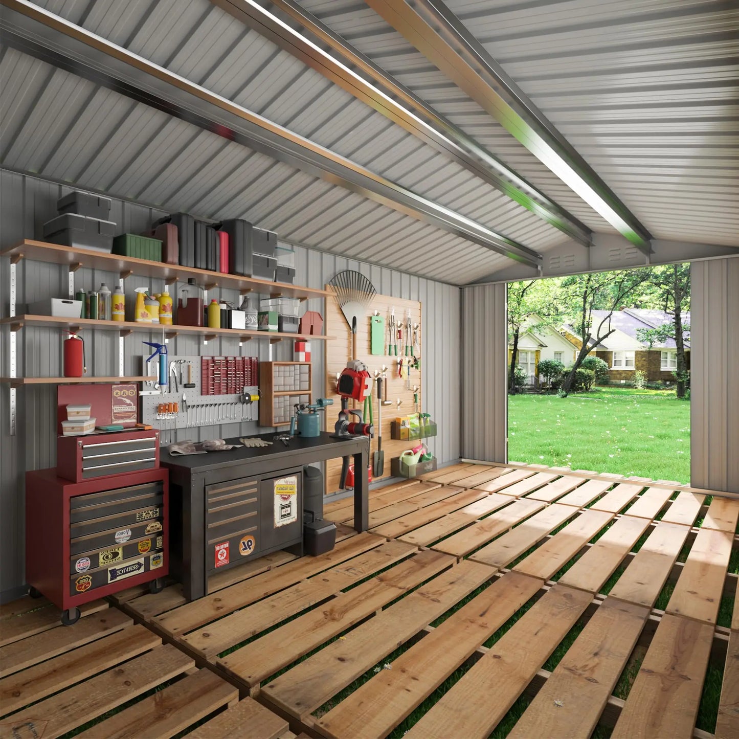 8 x 12 FT Outdoor Storage Shed