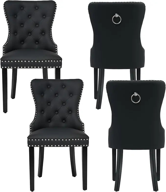 Velvet Dining Chairs Set of 4
