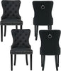 Velvet Dining Chairs Set of 4