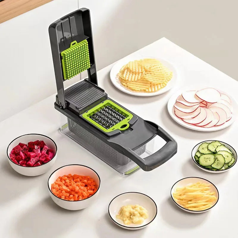 6-in-1 Vegetable Chopper - Kitchen Mandoline Slicer
