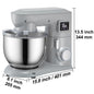 5IN1 Stand Mixer Multifunctional Electric Mixer with 6 Speeds