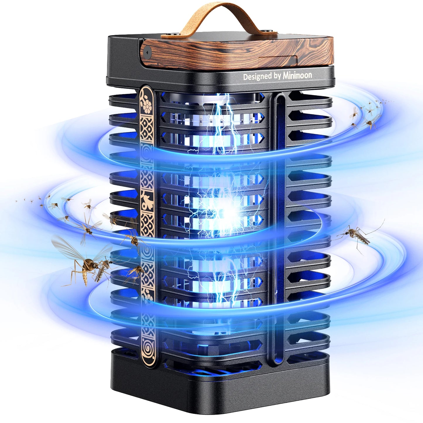 Outdoor Mosquito Zapper with Dual LED Light 4200V