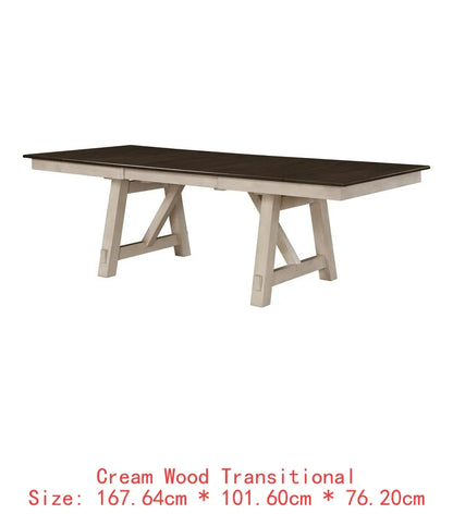 6pc Extendable Dining Table Set