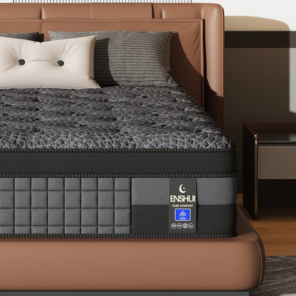 Gel Memory Foam & Pocket Spring Mattress Cooling & Breathable