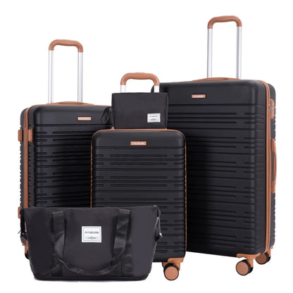Luggage Sets 3-Piece Suitcases with Double Spinner Wheels
