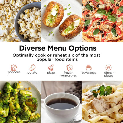 900W Countertop Microwave Oven 0.9 CuFt