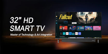 32" Smart TV Tizen OS Powered By SAMSUNG Built-in 30W Soundbar