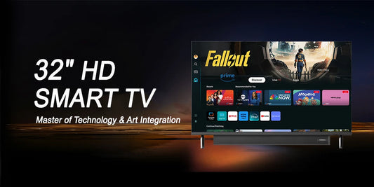 32" Smart TV Tizen OS Powered By SAMSUNG Built-in 30W Soundbar