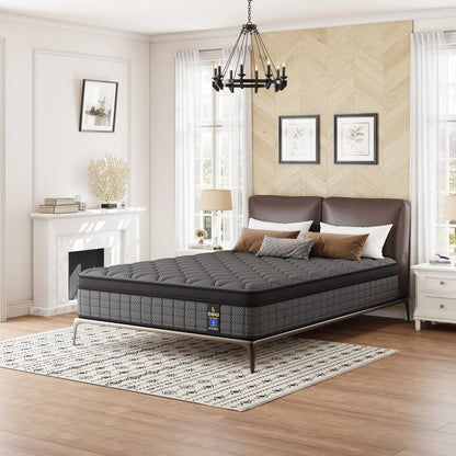 Gel Memory Foam Hybrid Pocket Spring Mattress Medium Firm