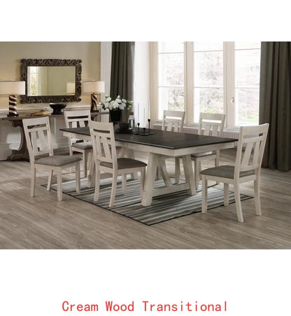 6pc Extendable Dining Table Set