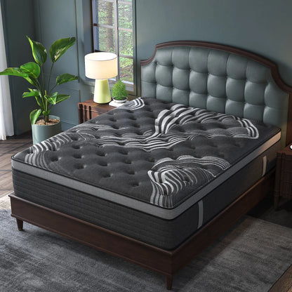 12" Gel Memory Foam Hybrid Pocket Spring Mattress