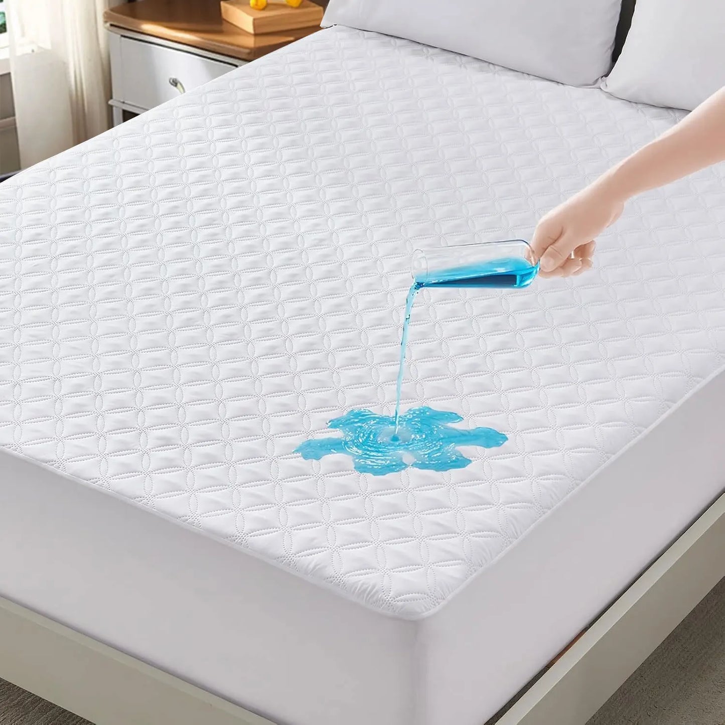Waterproof Mattress Protector, Deep Pocket