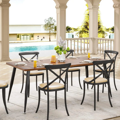 Rectangular Dinner Table for Dining Room