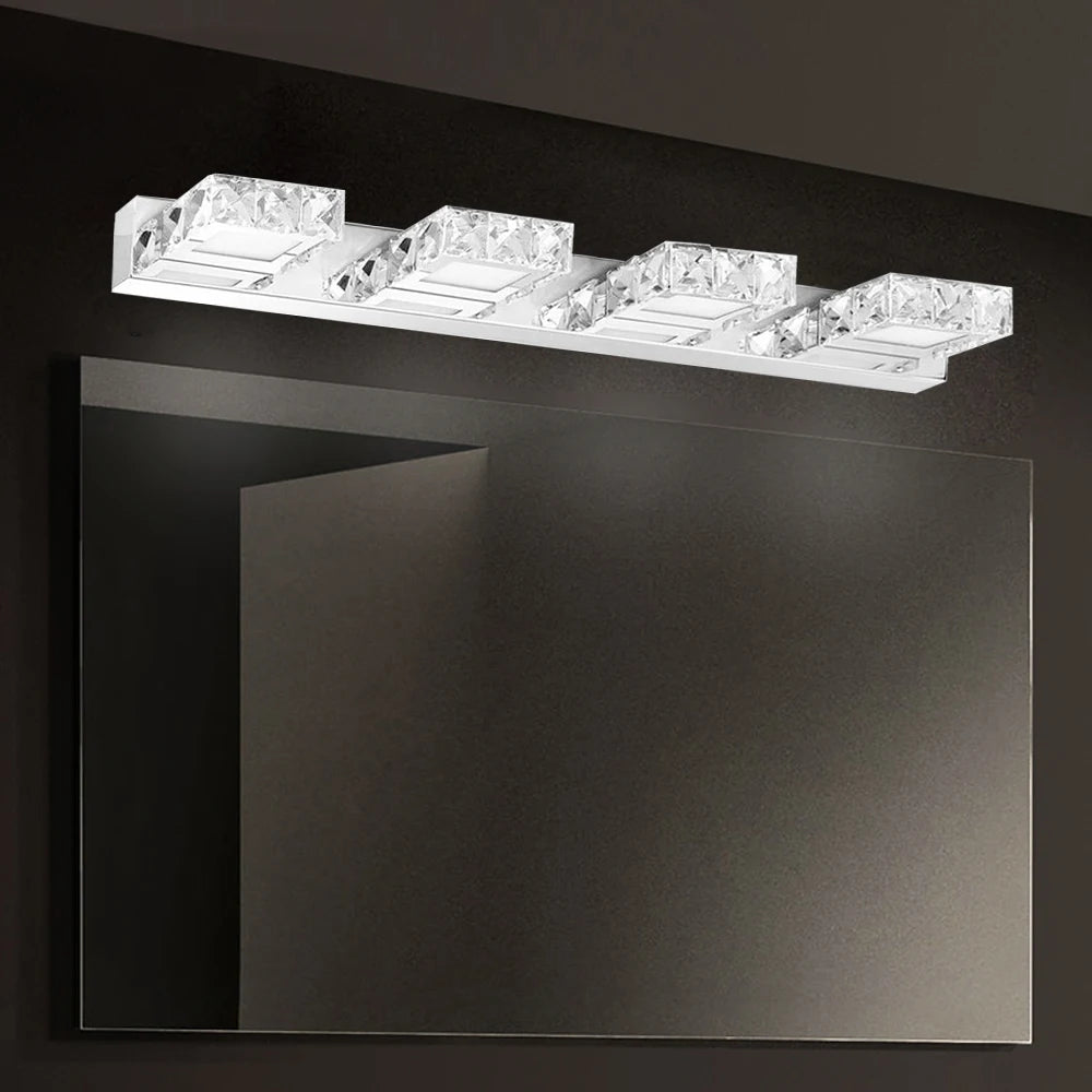 Crystal Vanity Light-up Front Mirror Make-up