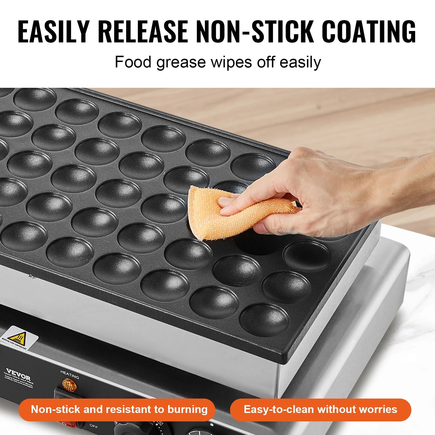 50Pcs Mini Dutch Pancake Maker Dorayaki Baker