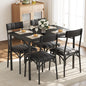 5-Piece Modern Table & Chair Set