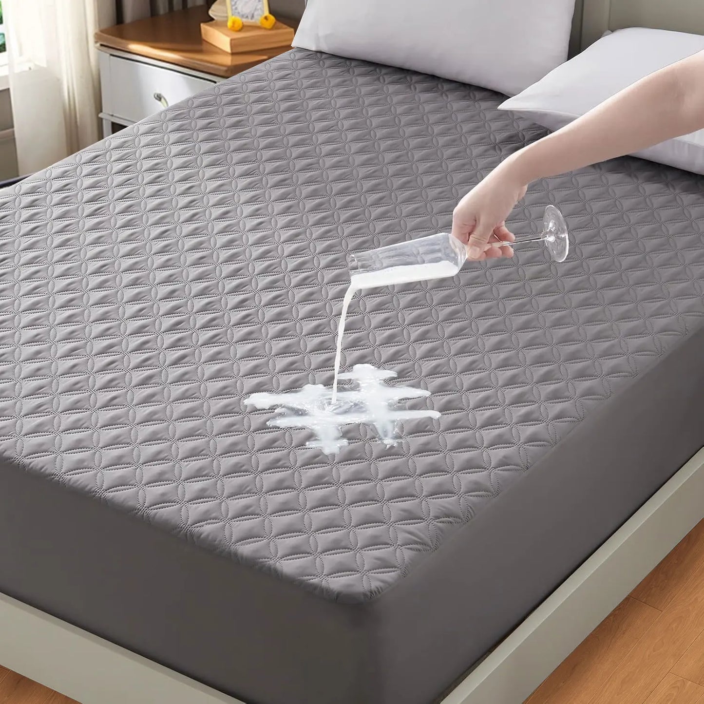 Waterproof Mattress Protector, Deep Pocket