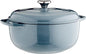 Lodge 6 Quart Enameled Cast Iron Dutch Oven with Lid Dual Handles Oven Safe up to 500° F or on Stovetop Use to Marinate Cook