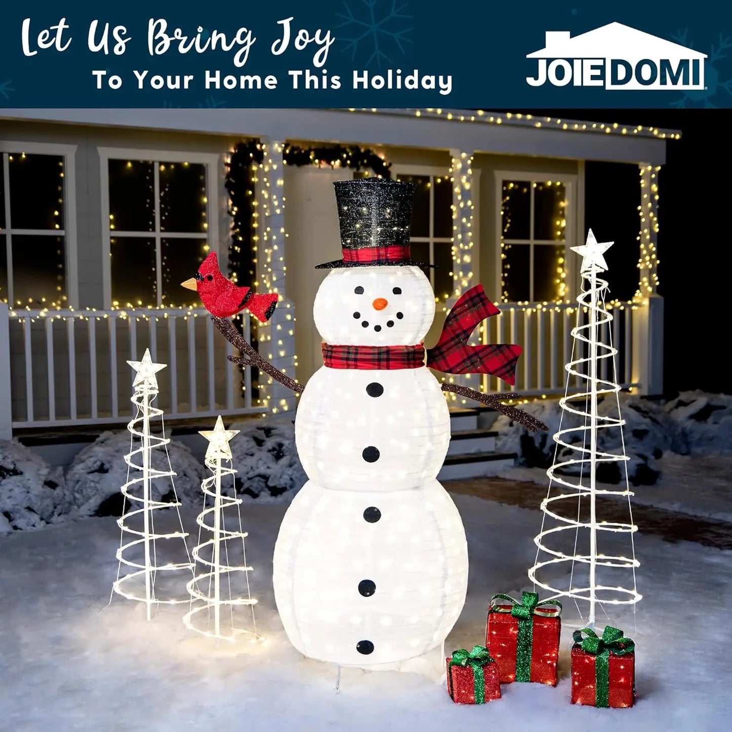 3 Pack Spiral Christmas Tree Lights