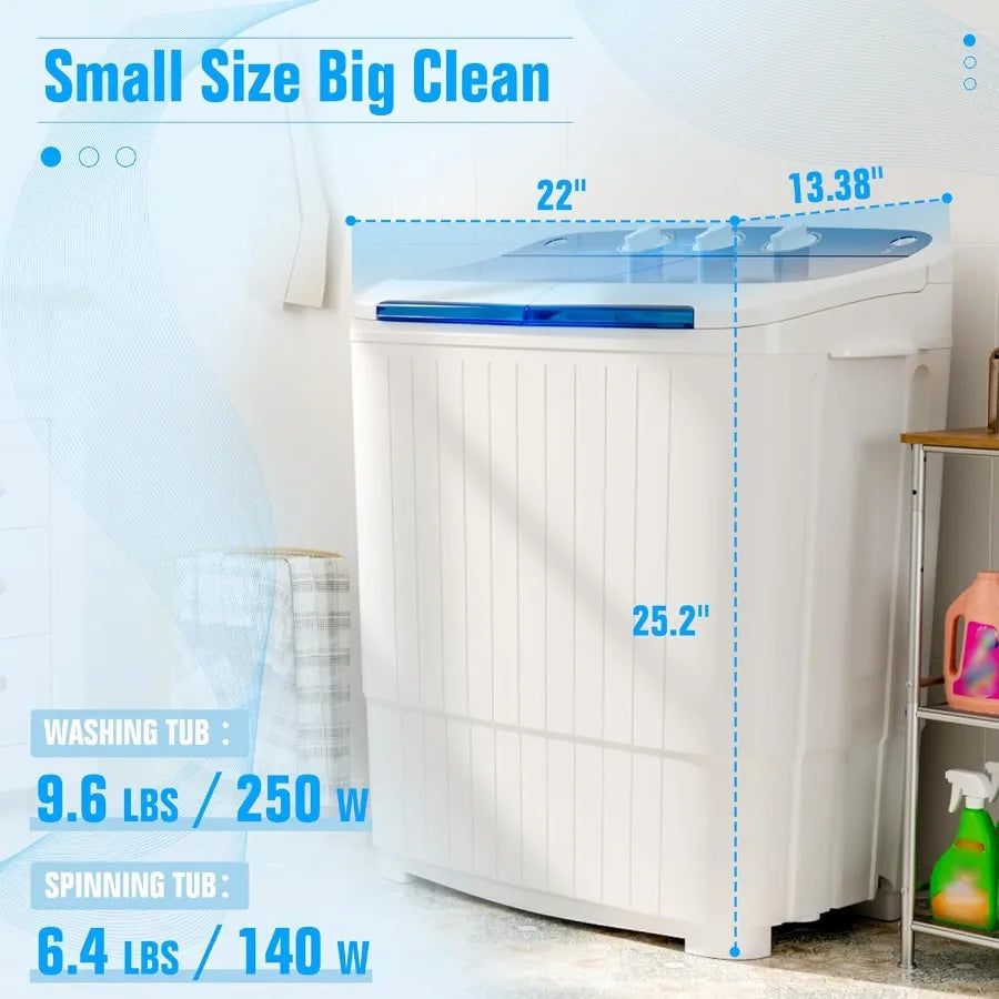 Portable Washing Machine Longer Hose Twin Tub