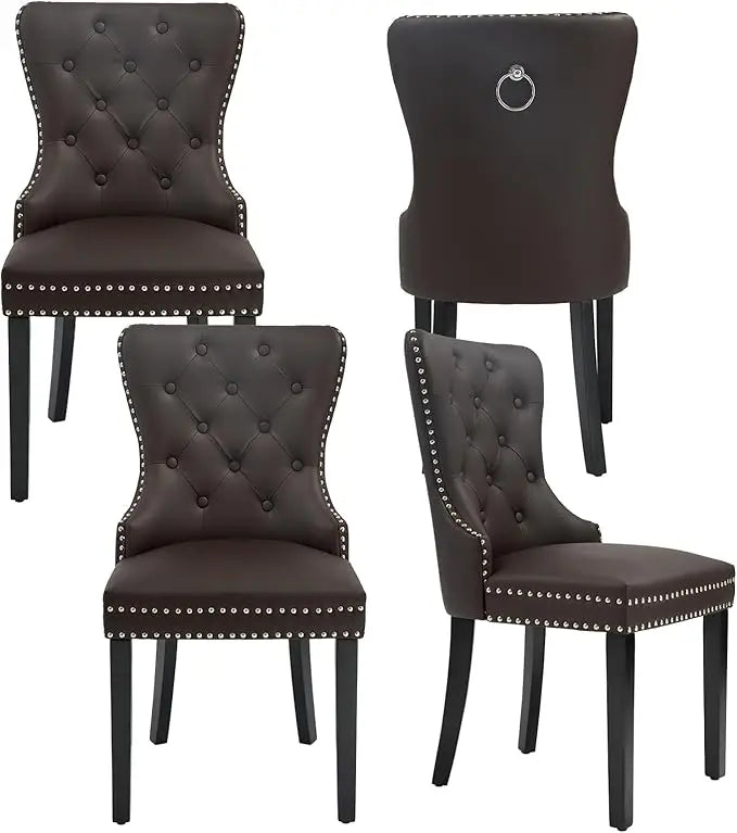 Velvet Dining Chairs Set of 4