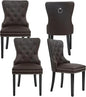Velvet Dining Chairs Set of 4