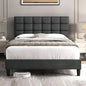 Upholstered Bed Frame, Queen Bed Platform