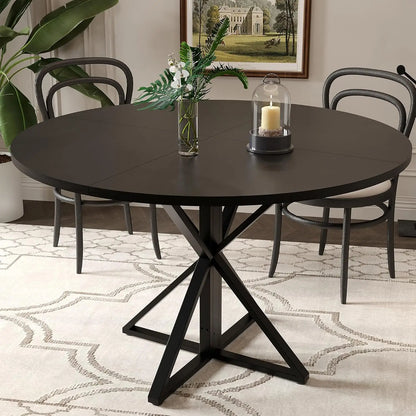 47" Round Dining Table for 4
