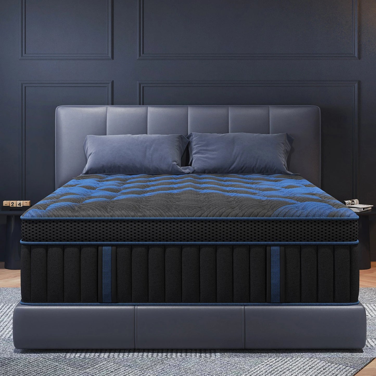 12"Gel Memory Foam Hybrid Pocket Spring Mattress