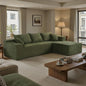 L-Shape Sectional Sofa with Chaise